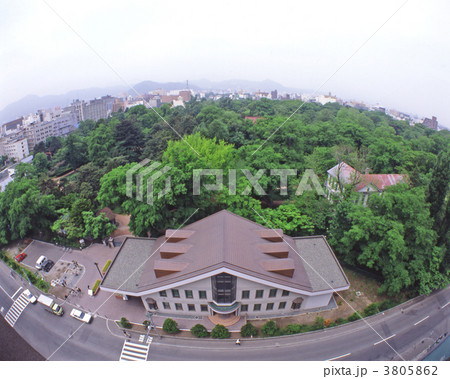 北海道大学植物園俯瞰 3805862