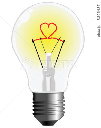 light bulb with heart 3806487