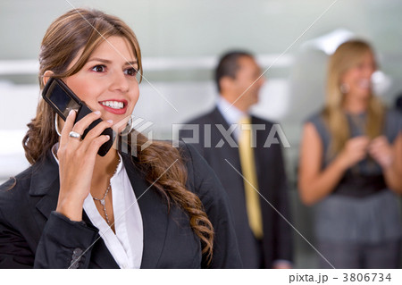 business woman on the phone 3806734