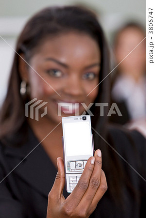 Business woman with a phone 3806747