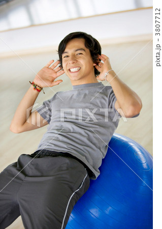 Gym man smiling 3807712