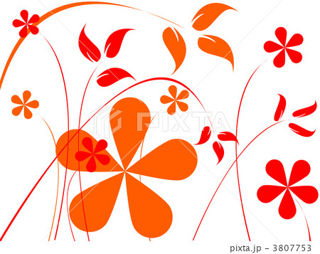 orange and red flowers composition 3807753