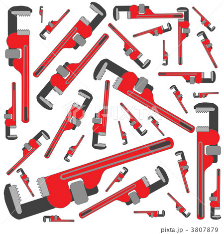 pipe wrench pattern 3807879