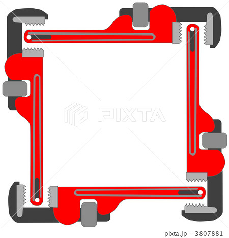 pipe wrench photo frame 3807881