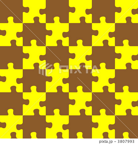 puzzle brown and yellow 3807993