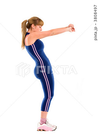 Woman stretching 3808497