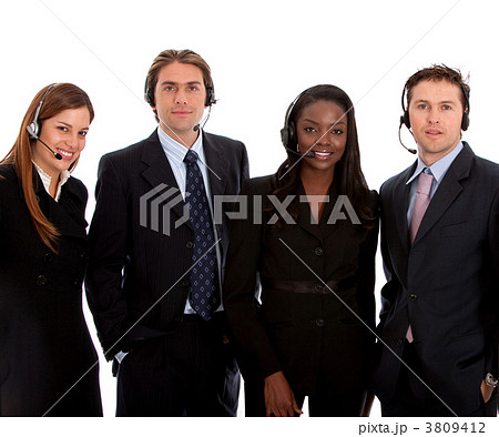 Business customer support team 3809412