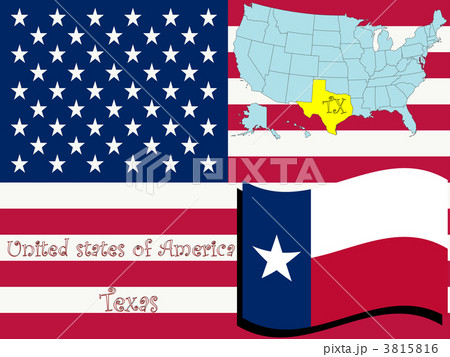 texas state illustration 3815816