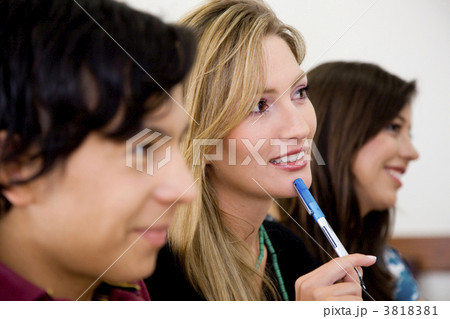 Students in a classroom 3818381