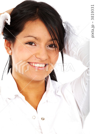 casual woman smiling 3819331