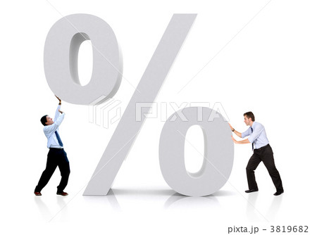 business percentage sign 3819682