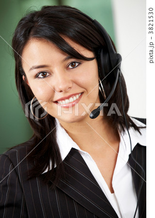 customer service woman customer service woman 3821530