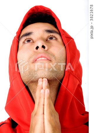 casual guy praying casual guy praying 3821678