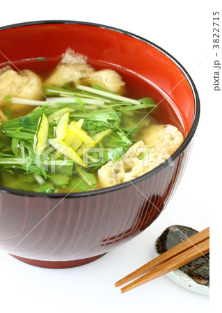 水菜の味噌汁 3822715
