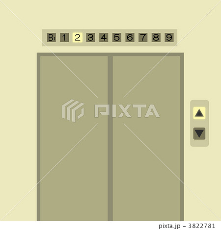 エレベーター エレベーター 3822781