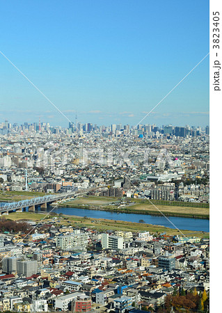 多摩川　武蔵小杉 3823405