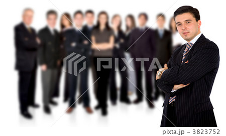 businessman leading a team 3823752