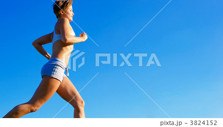 Fit Young Woman Working Out 3824152