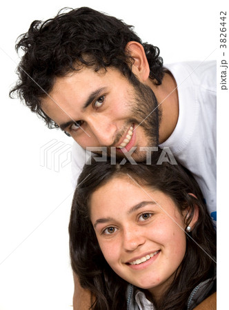 beautiful young couple portrait 3826442