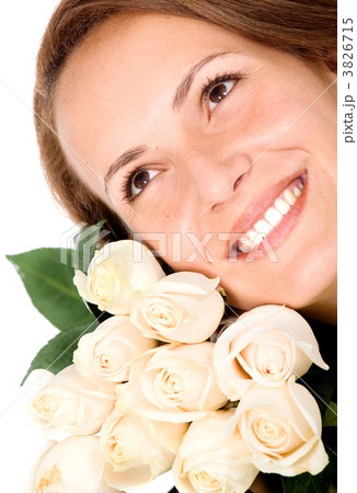 beautiful girl with flowers beautiful girl with flowers 3826715