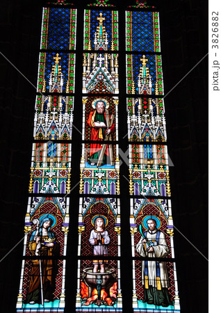 プラハ プラハ城・聖ヴィート大聖堂内部 プラハ プラハ城・聖ヴィート大聖堂内部 3826882
