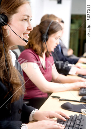 customer service representatives team 3827011