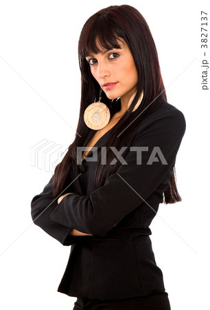 business woman in black 3827137