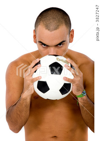 man with a football man with a football 3827247