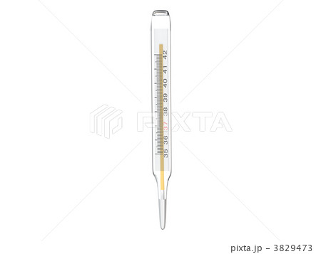 水銀体温計のイラスト素材