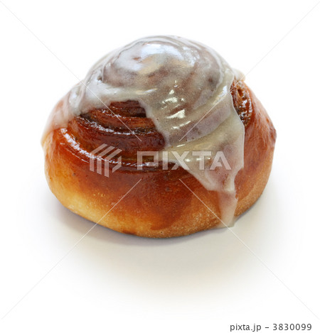 手作りシナモンロールの写真素材