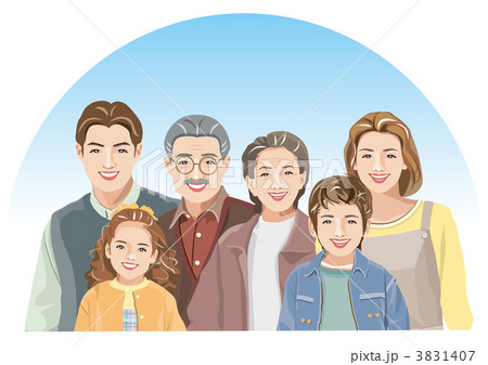 家族 全員集合 家族 全員集合 3831407