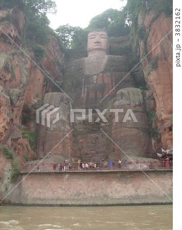 中国 楽山大仏 中国 楽山大仏 3832162