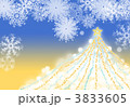 クリスマスツリーに夜の帳が下りる 3833605