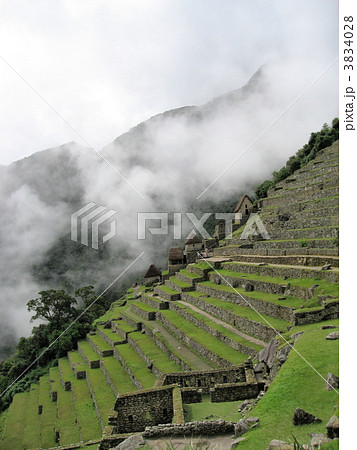 世界遺産「マチュピチュ」の段々畑（ペルー） 3834028