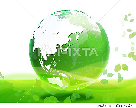 地球 エコ 背景のイラスト素材