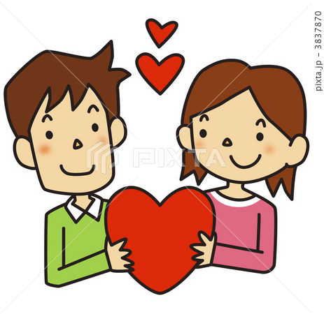 やかよしの二人のイラスト素材 やかよしの二人のイラスト素材