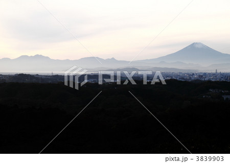 勝上献展望台からの富士山 勝上献展望台からの富士山 3839903