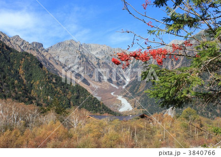 上高地の紅葉 3840766