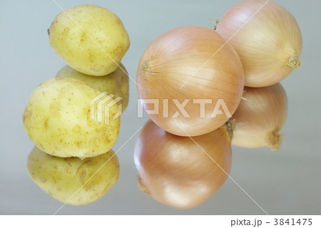 じゃが芋と玉葱 3841475