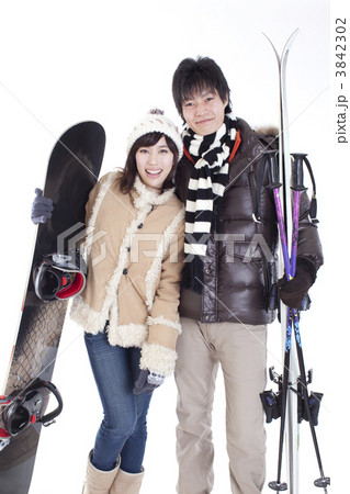 冬のカップル 3842302