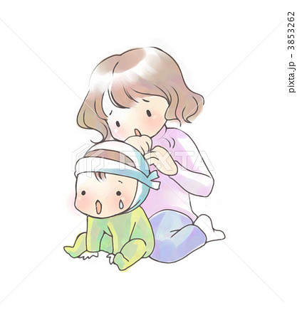 幼児の事故(1)　包帯 3853262