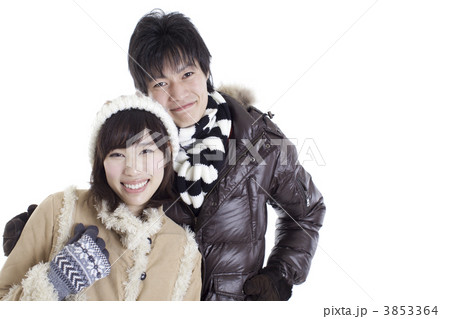 真冬のカップル 3853364