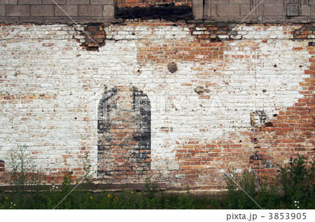 Aged Brick Wall Background 3853905