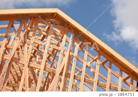 Abstract Home Construction Site 3864751