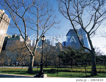 ニューヨークのバッテリーパーク ニューヨークのバッテリーパーク 3864830