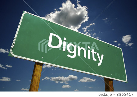 Dignity Road Sign Dignity Road Sign 3865417
