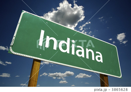 Indiana Road Sign Indiana Road Sign 3865628