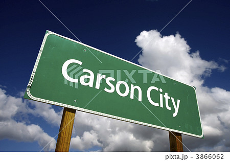 Carson City Green Road Sign 3866062