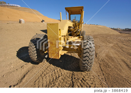 Tractor at a Construction Site 3868419