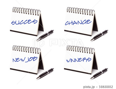 Spiral Note Pad and Pen Series 3868802